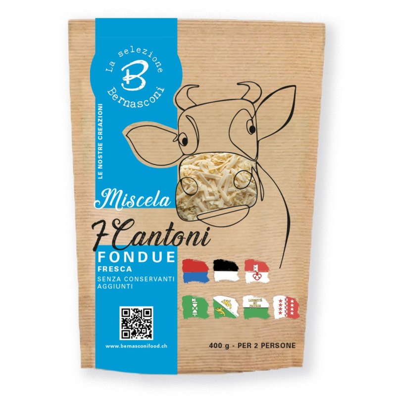 Fondi E Gusta | Miscele fondue - 7 Cantoni
