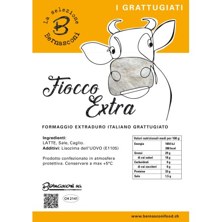 Fondi E Gusta | Formaggi grattugiati - Fiocco Extra